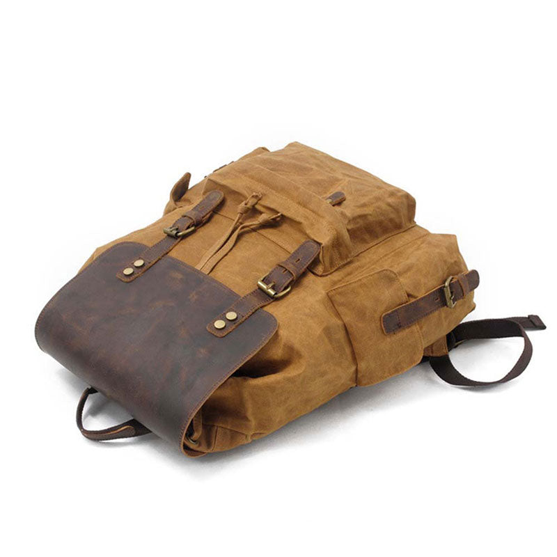 LukeCase Wax Canvas Backpack