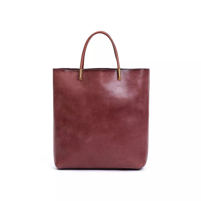 Leather Mini Crossbody Tote