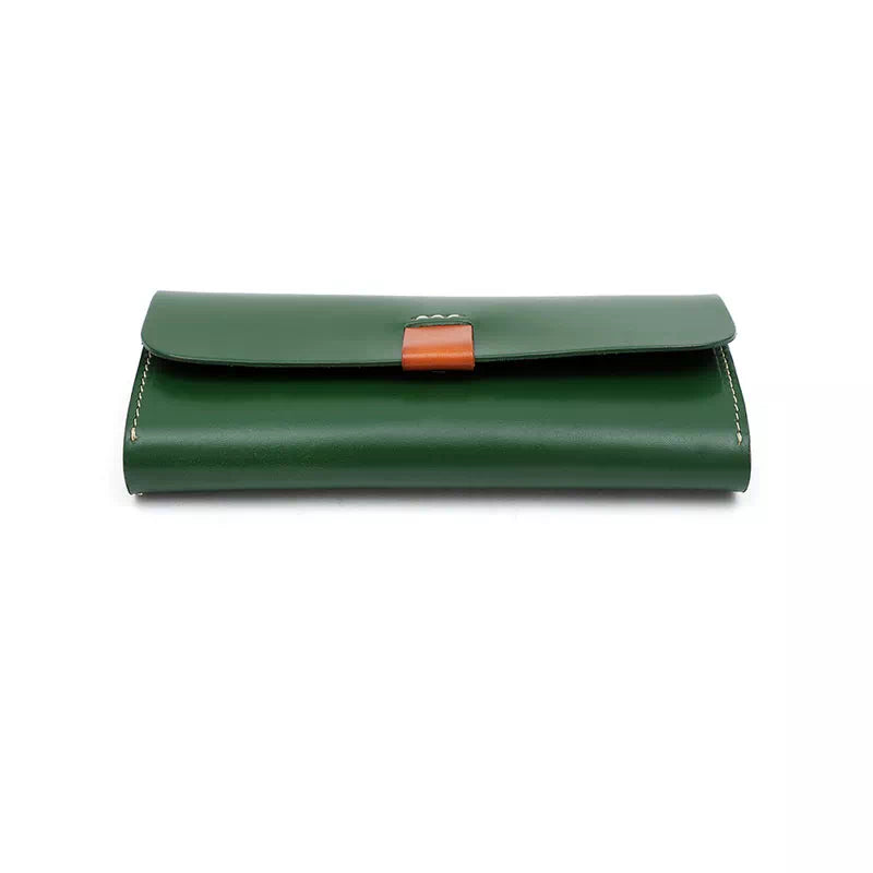 Women's Snap Leather Wallet