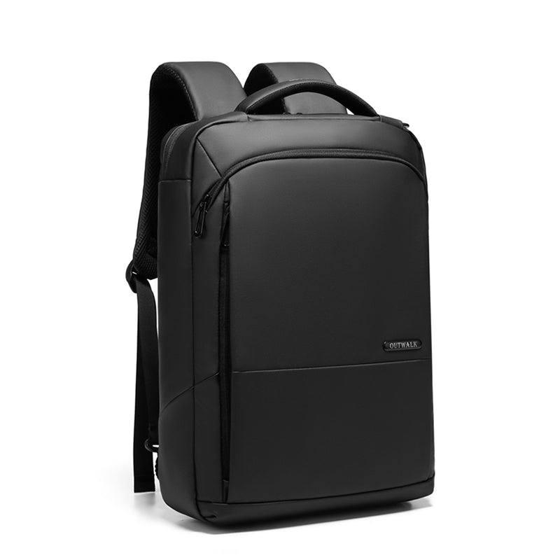 15 inch travel backpack Airline Approved Underseat Rolling It easily attaches to any trolley luggage for added convenience Men's Leather Backpack Vintage Style