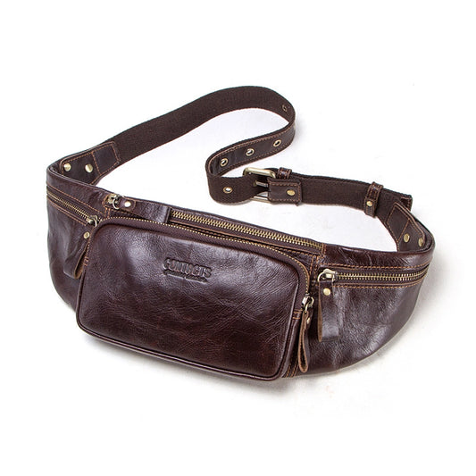 Men's Leather Bum Bag