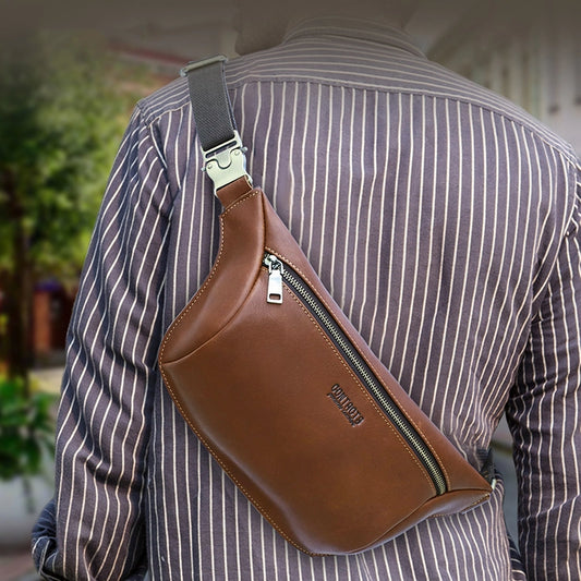 Chic Elegance Leather Bum Bag