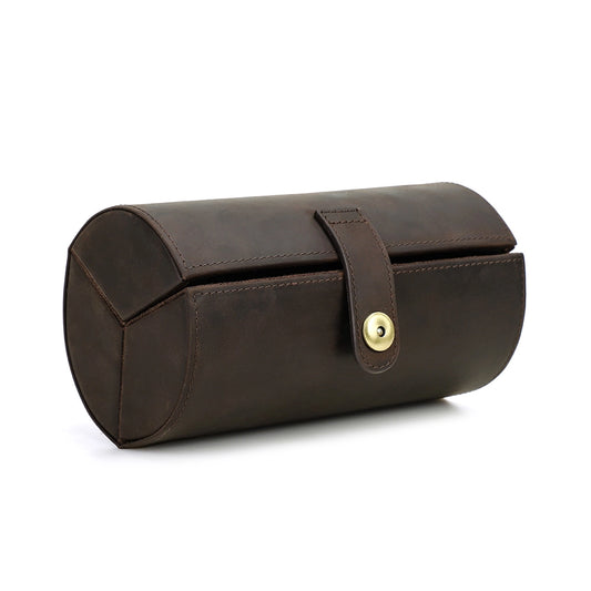 3-Pair Leather Sunglasses Travel Case – Free Monogram