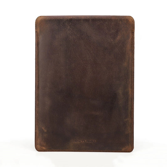 13" Leather Laptop Sleeve - Free Monogram