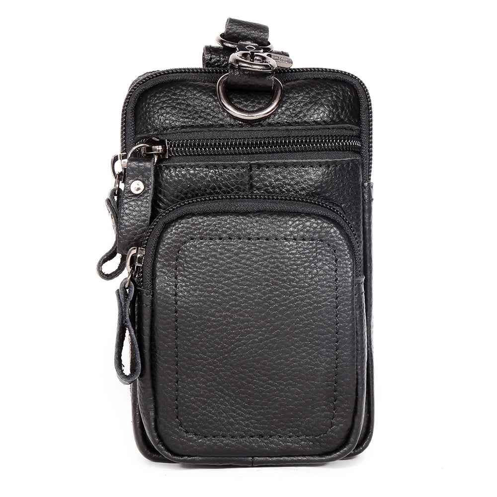 Leather Belt Phone Pouch