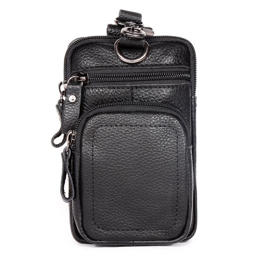 Leather Belt Phone Pouch