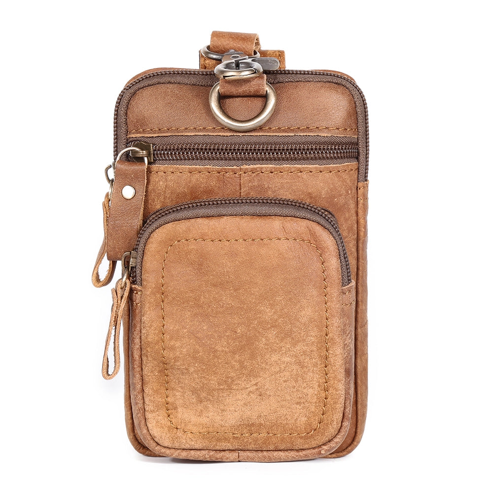 Leather Belt Phone Pouch