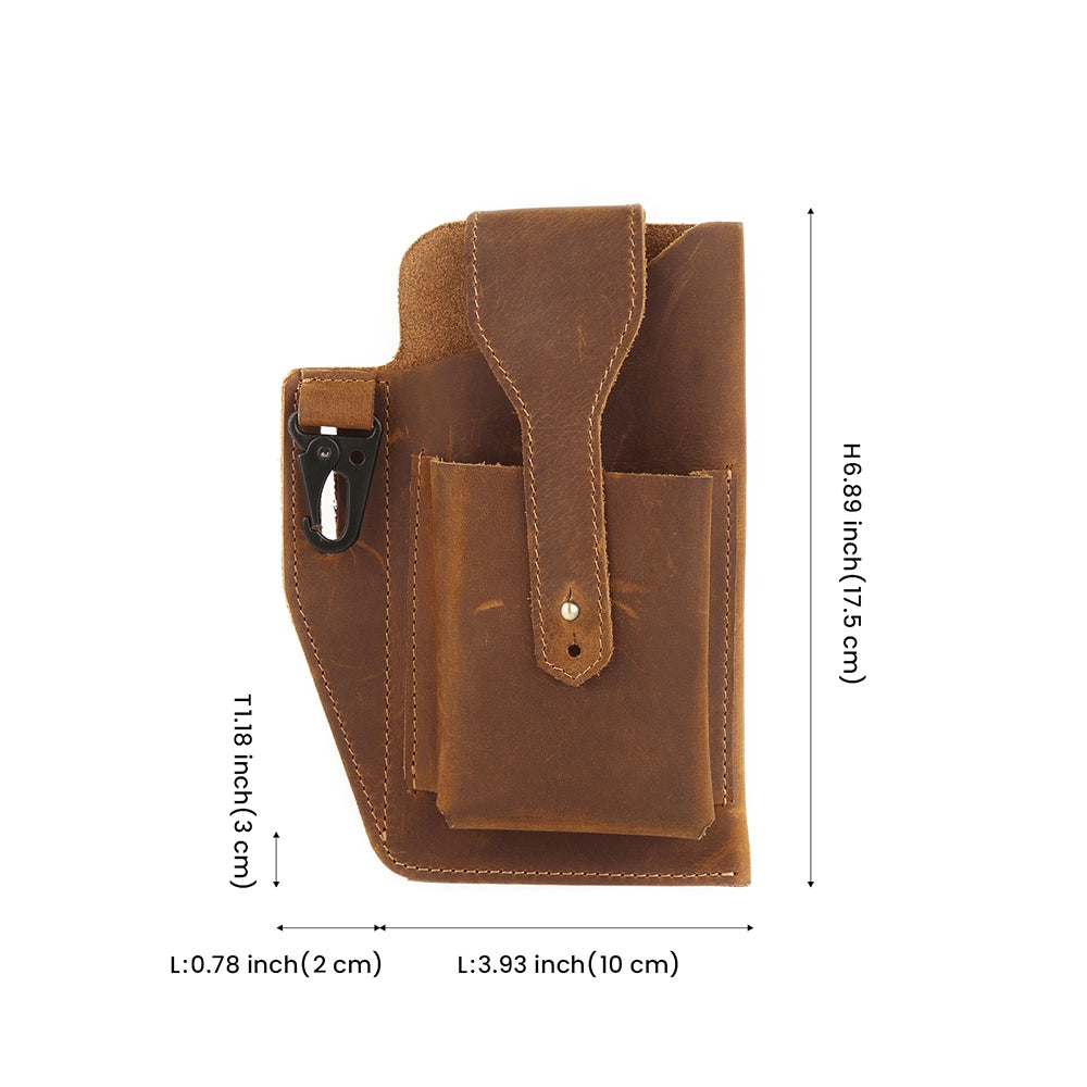 Leather Belt Phone Holster