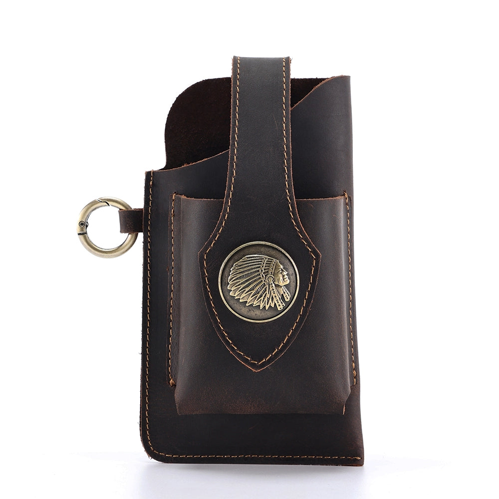 Leather Belt Phone Holster