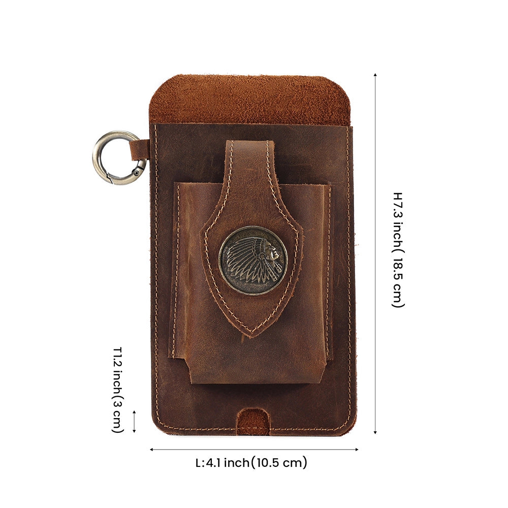 Leather Belt Phone Holster