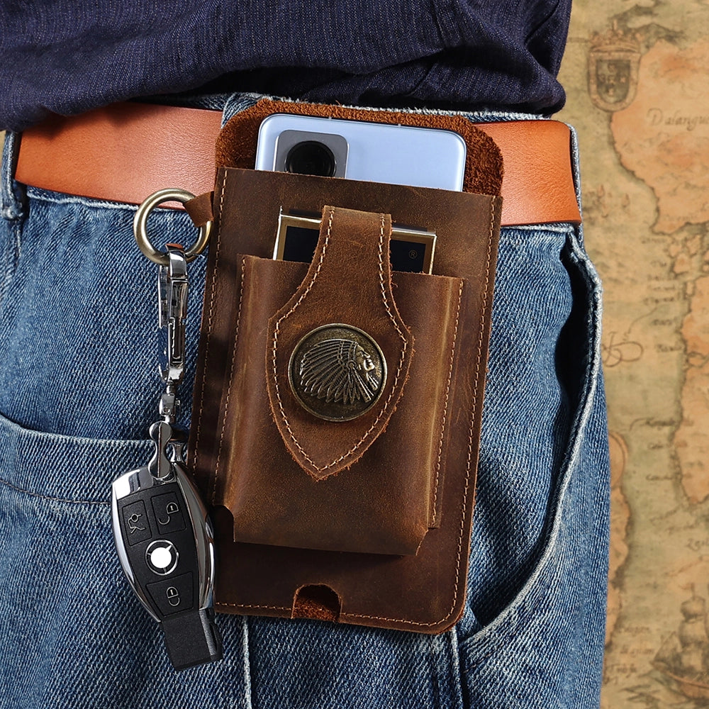 Leather Belt Phone Holster