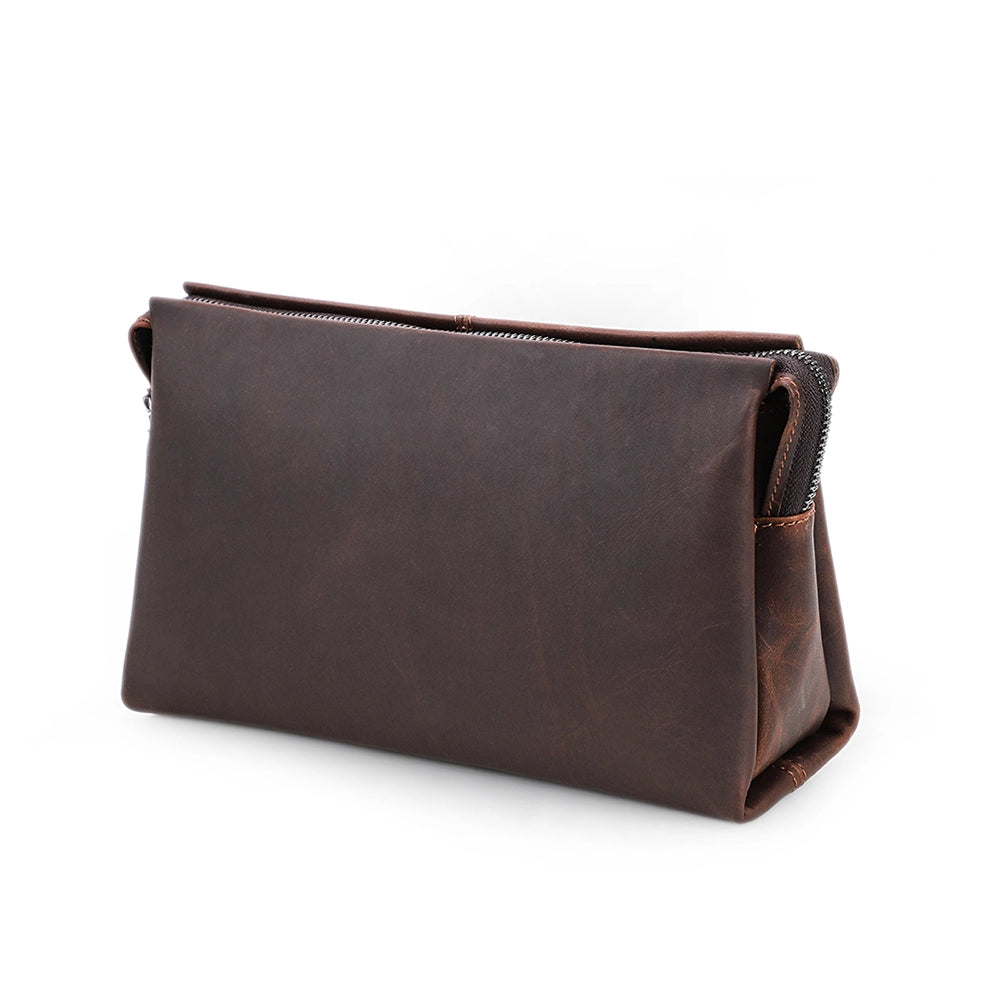 Belmont Heritage Leather Clutch
