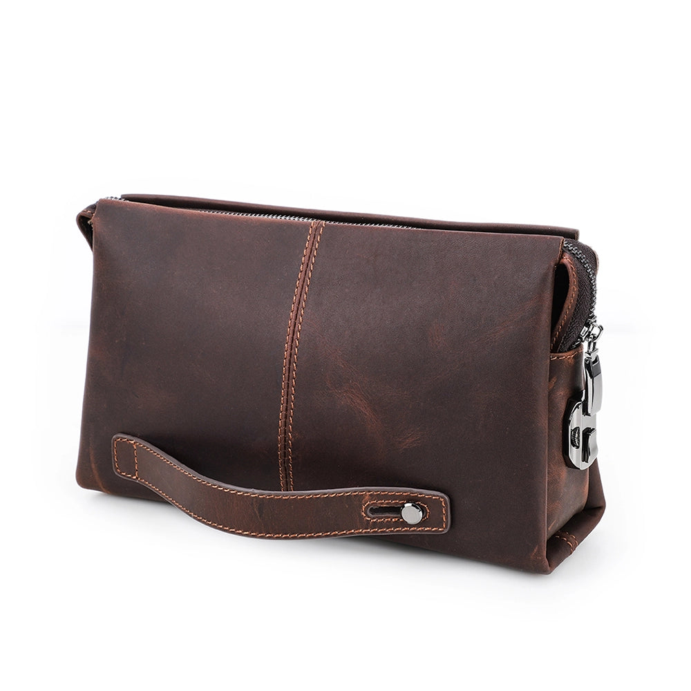 Belmont Heritage Leather Clutch