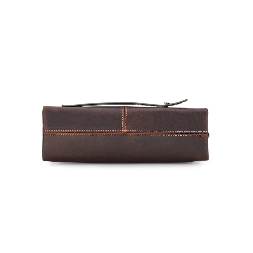 Belmont Heritage Leather Clutch