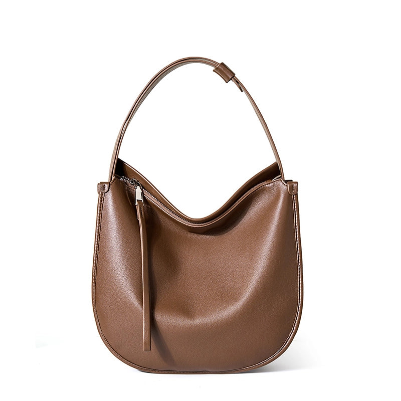 Large Leather Convertible Crossbody Bag