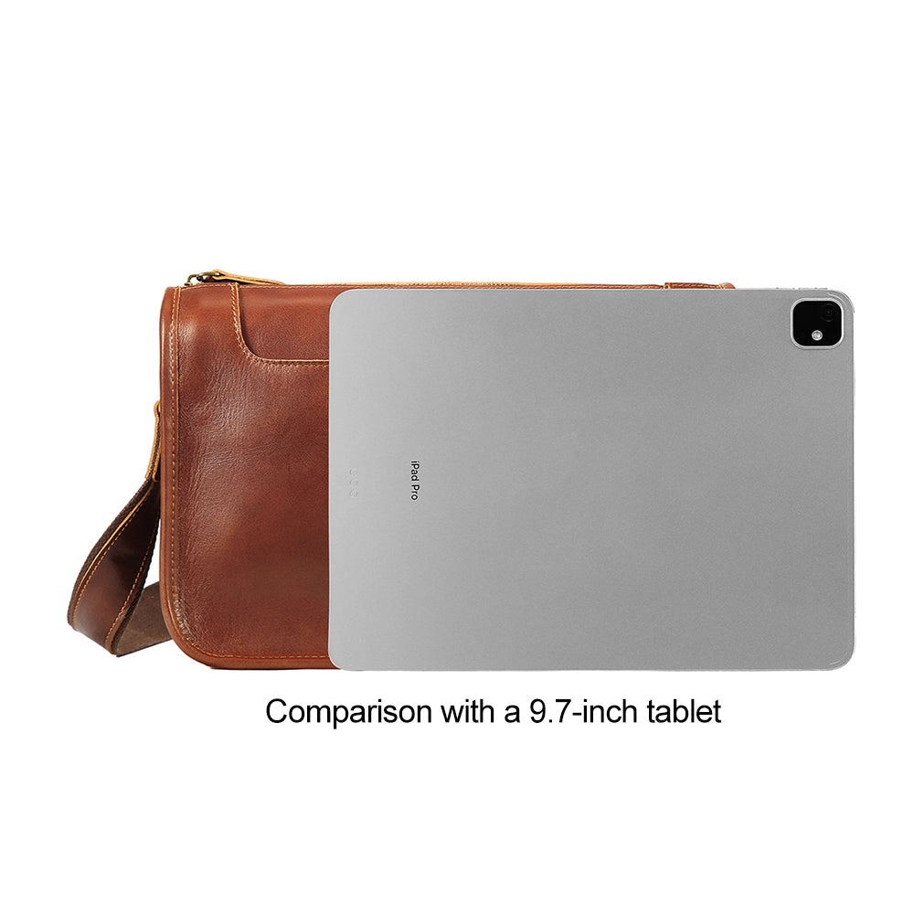Heritage Utility Leather Crossbody Bag