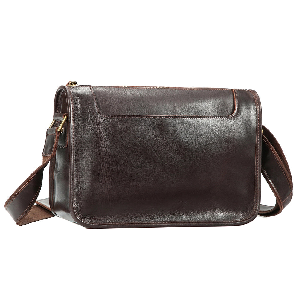 Heritage Utility Leather Crossbody Bag