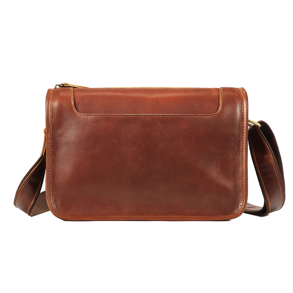 Heritage Utility Leather Crossbody Bag