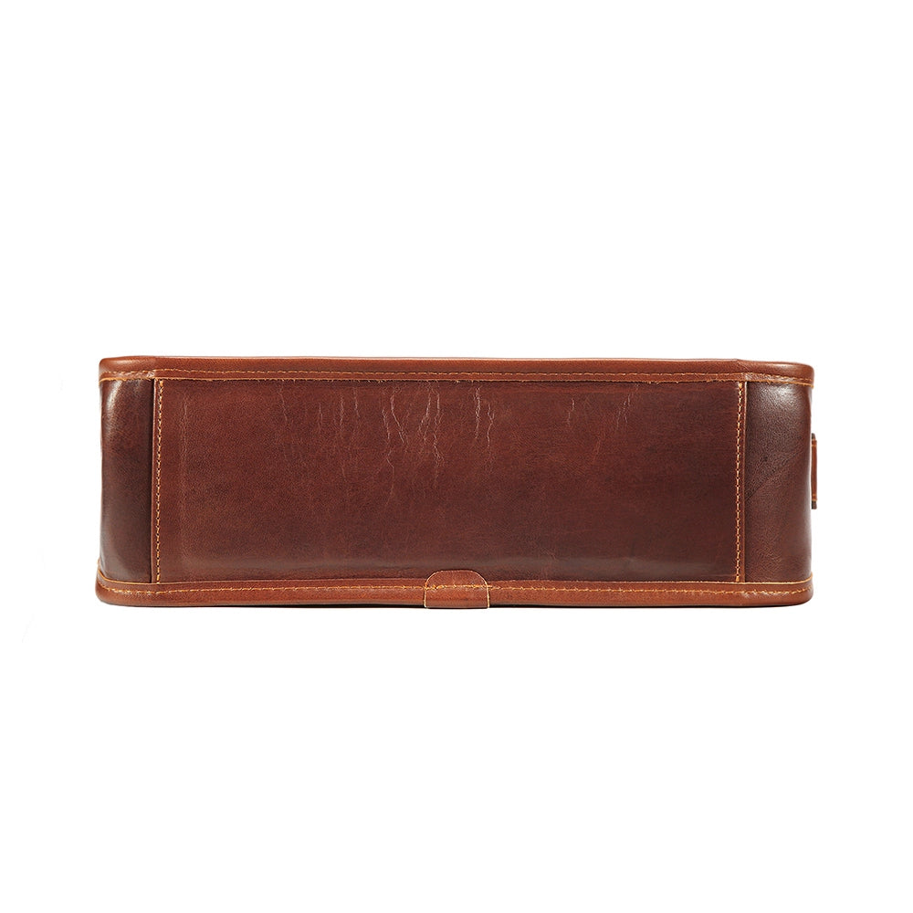 Heritage Utility Leather Crossbody Bag