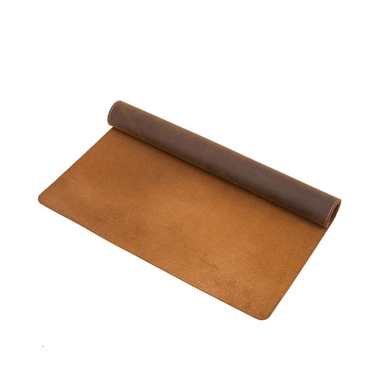 Crazy Horse Leather Desk Pad (35" × 18")