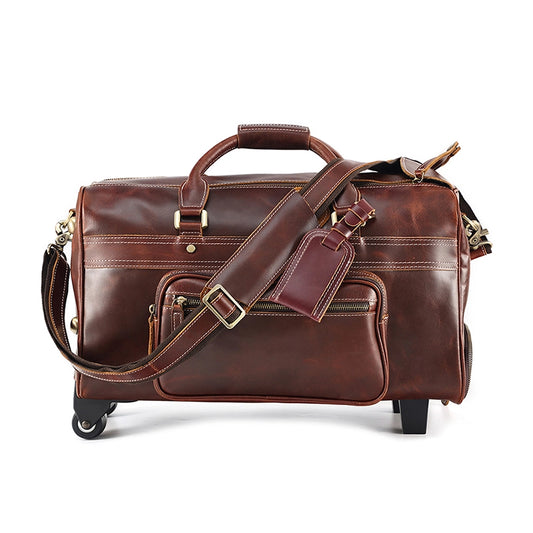 Viator Leather Duffle Bag