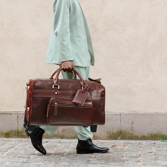 Viator Leather Duffle Bag