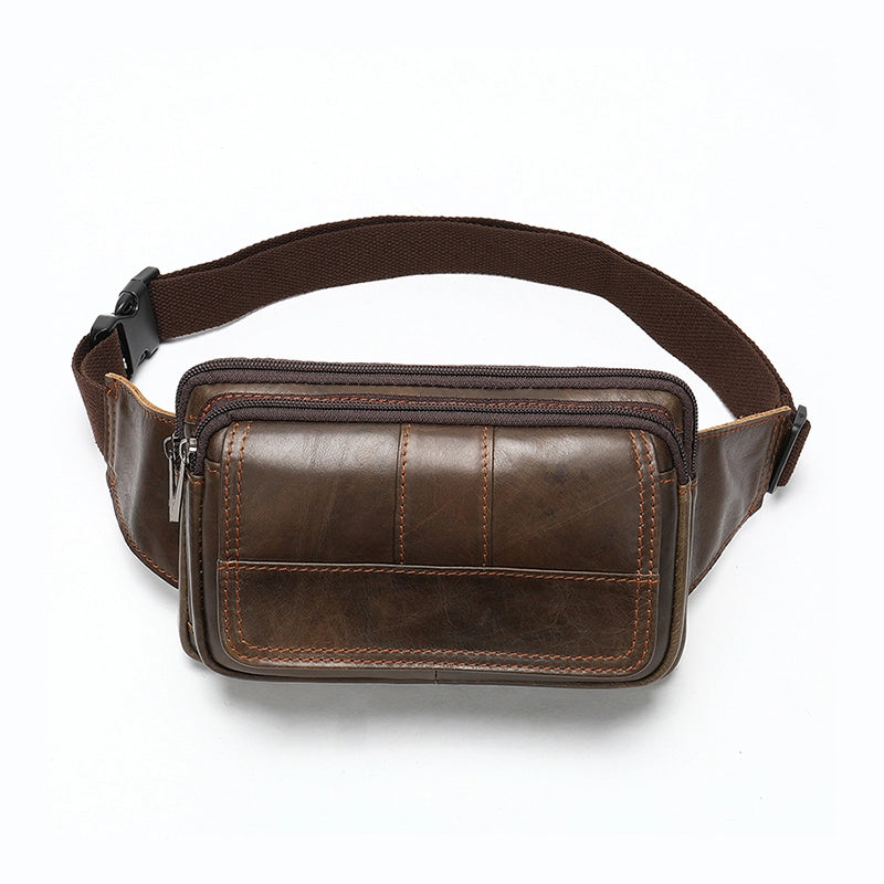 Men's Leather Fanny Pack
