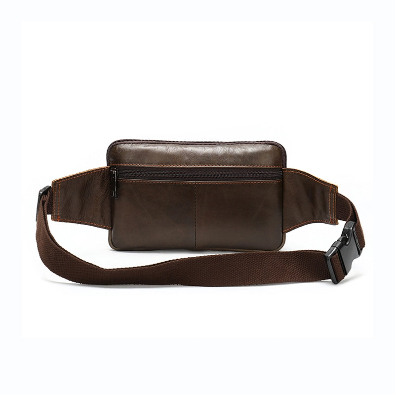 Men's Leather Fanny Pack Waist Bag – Luke Case
