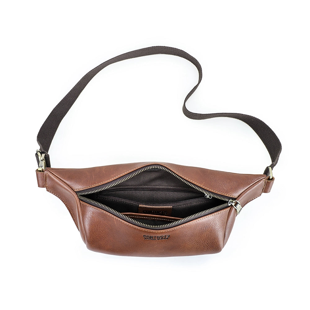 Chic Elegance Leather Fanny Pack