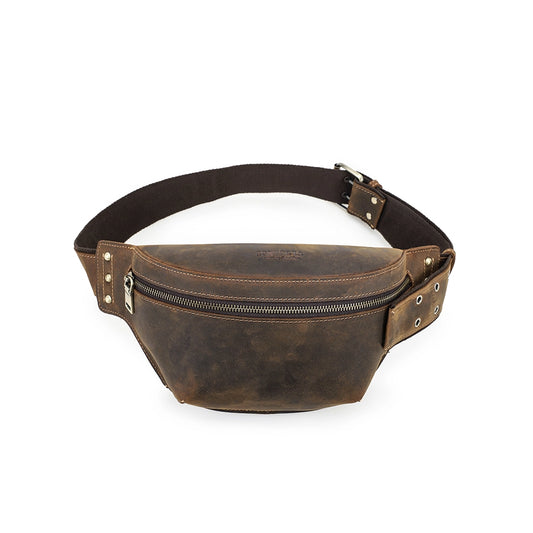 Men's Leather Fanny Pack