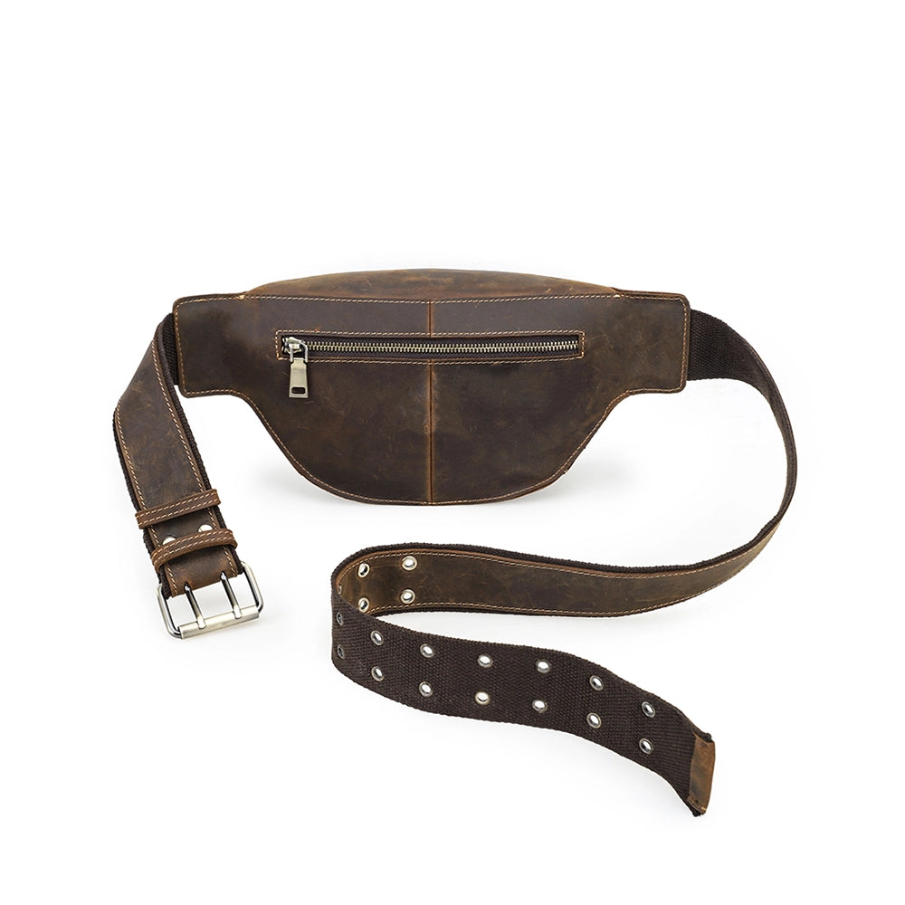 Men's Leather Fanny Pack