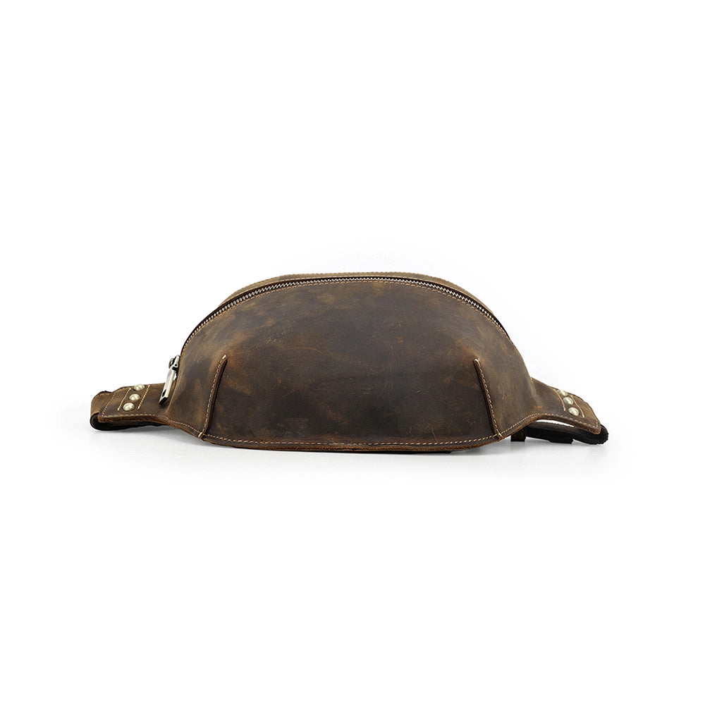 Men's Leather Fanny Pack
