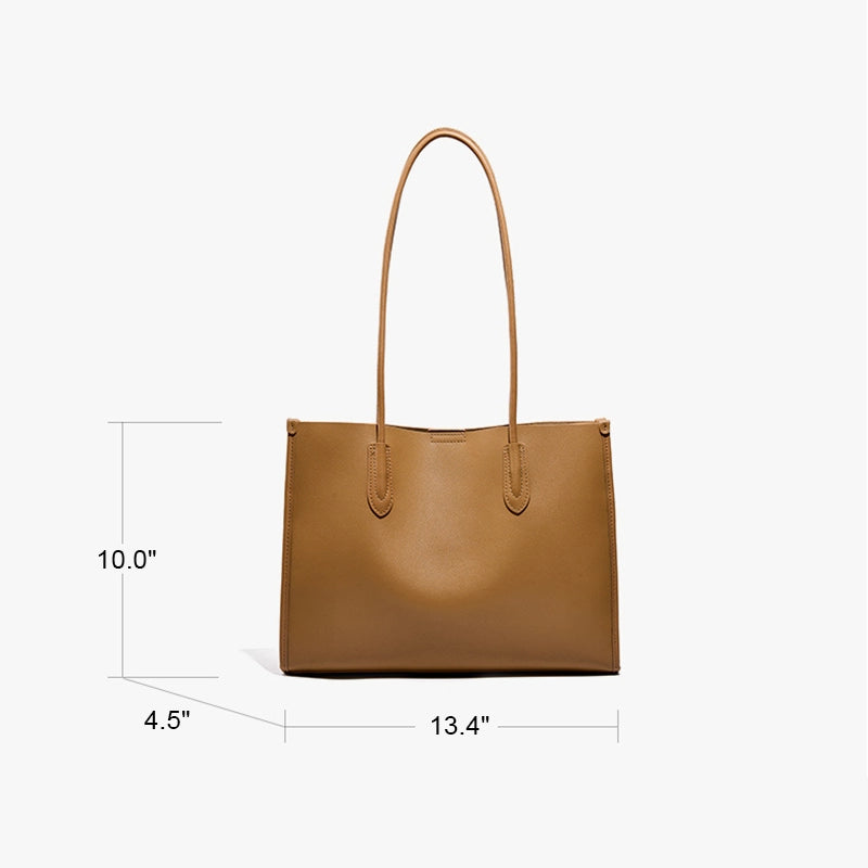 Everyday Elegance Leather Tote