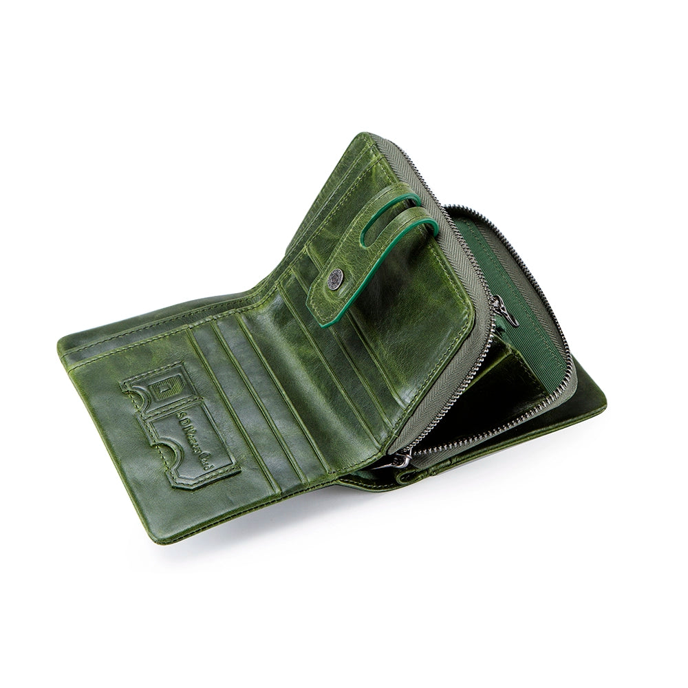 Women's Leather Bifold Wallet