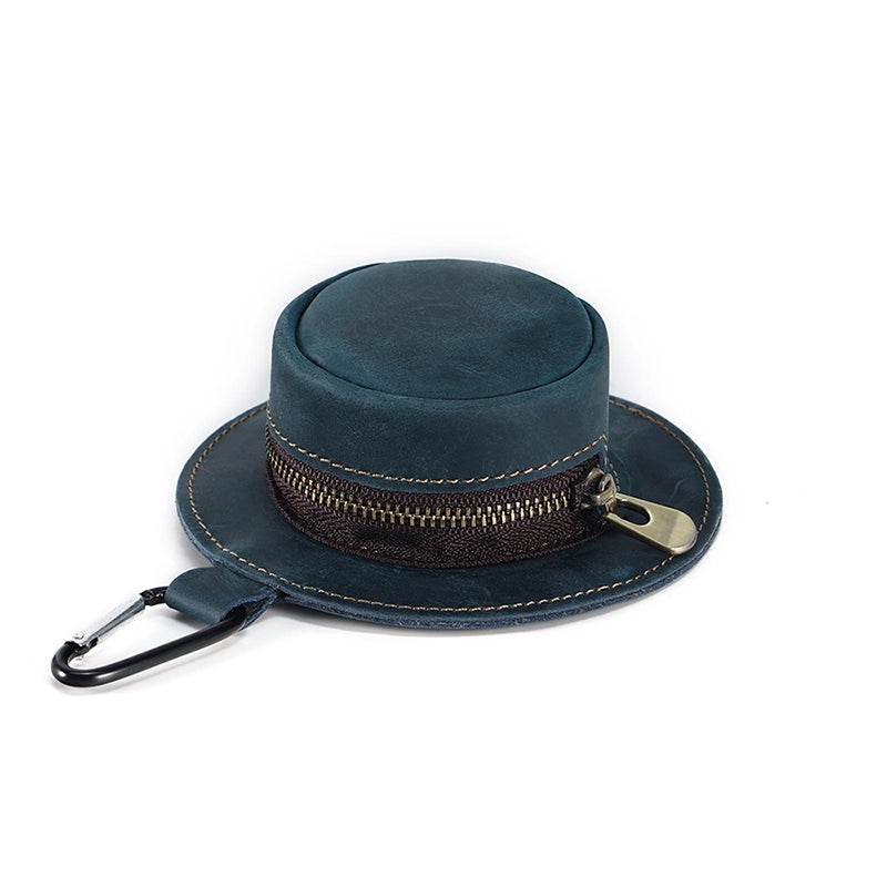 Mini Leather Coin Purse Bucket Hat Shape Purse – Luke Case
