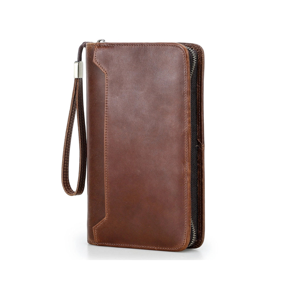Voyager AirTag Leather Travel Wallet