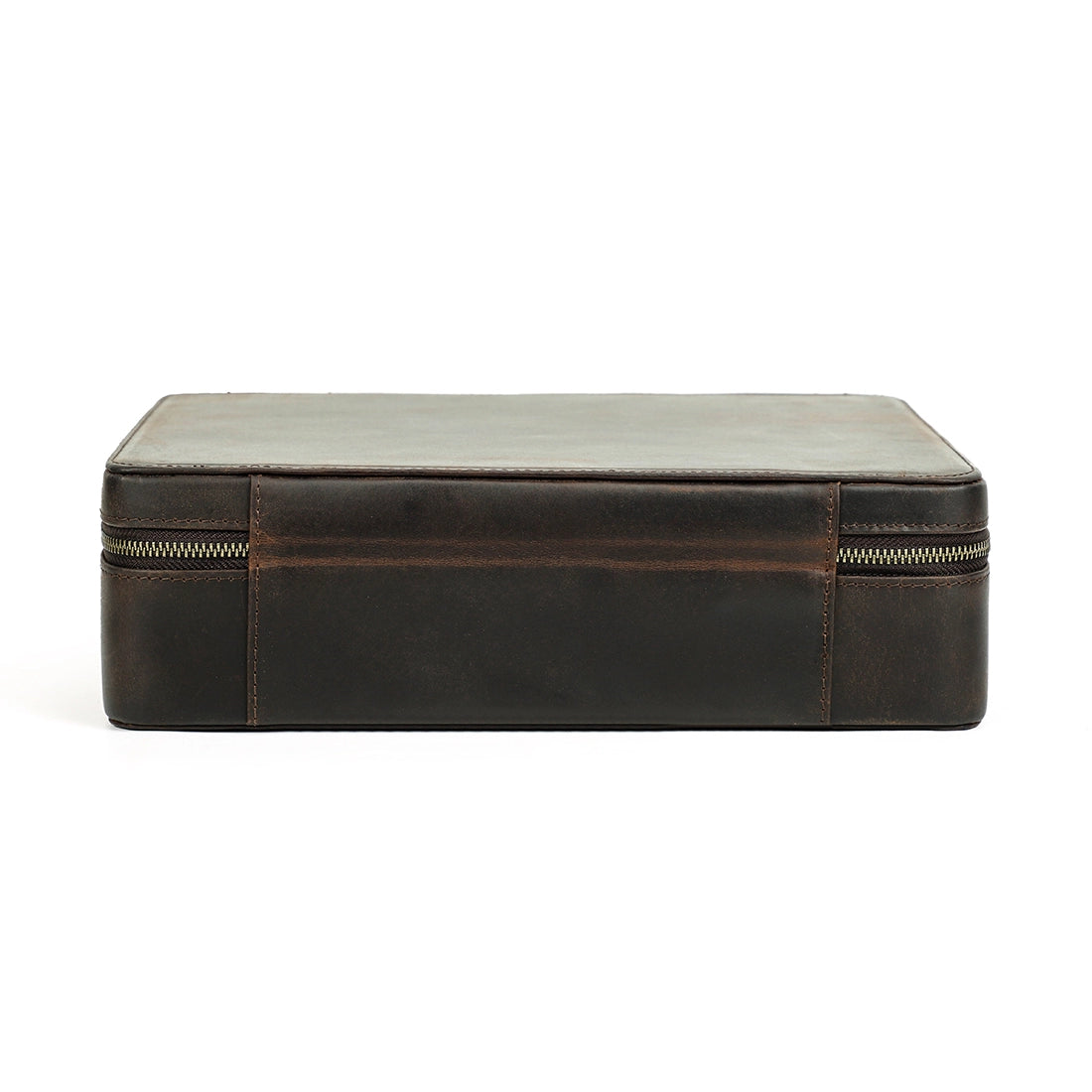 Leather Watch Box For 10 Watches - Free Monogram