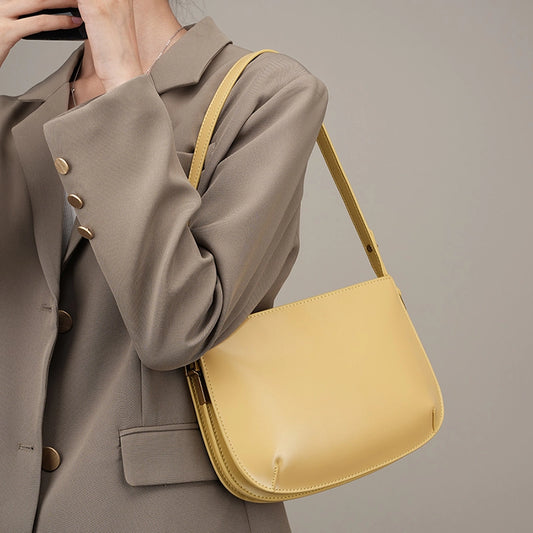 Convertible Leather Shoulder Bag