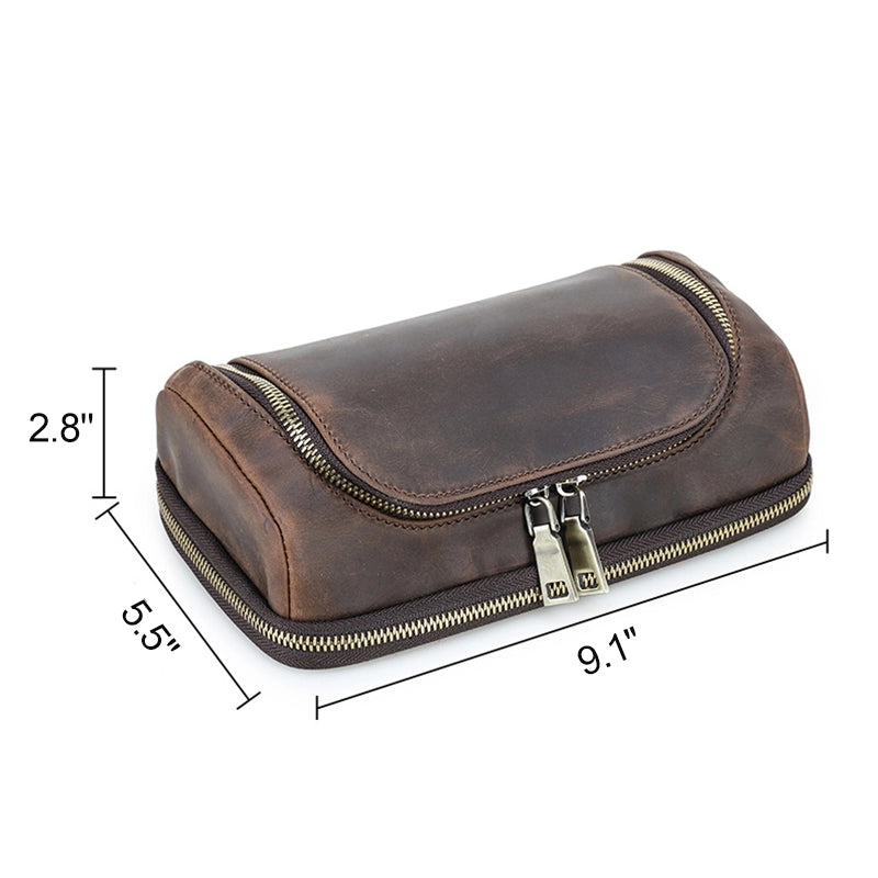 Leather Tech Organizer - Free Monogram