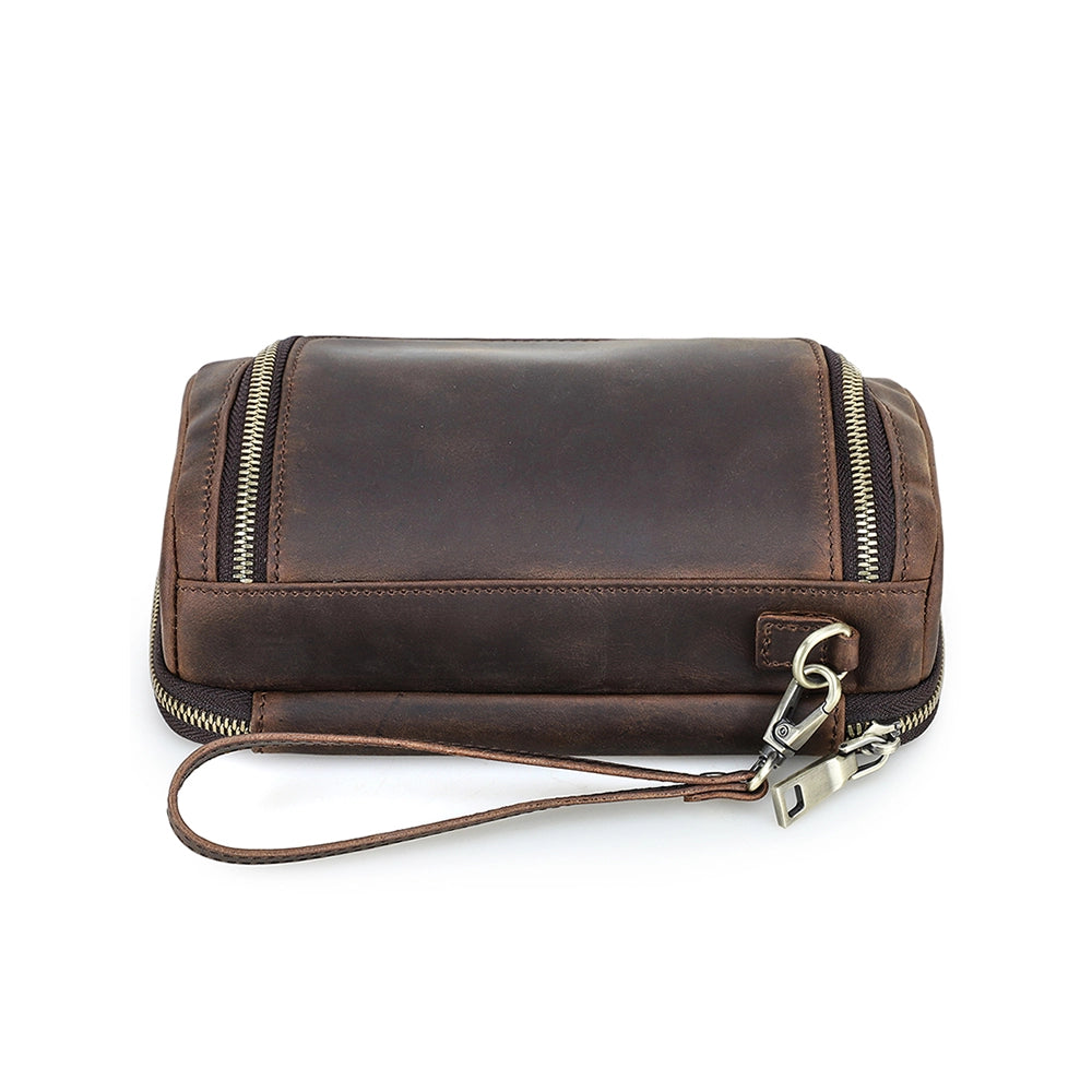 Leather Tech Organizer - Free Monogram