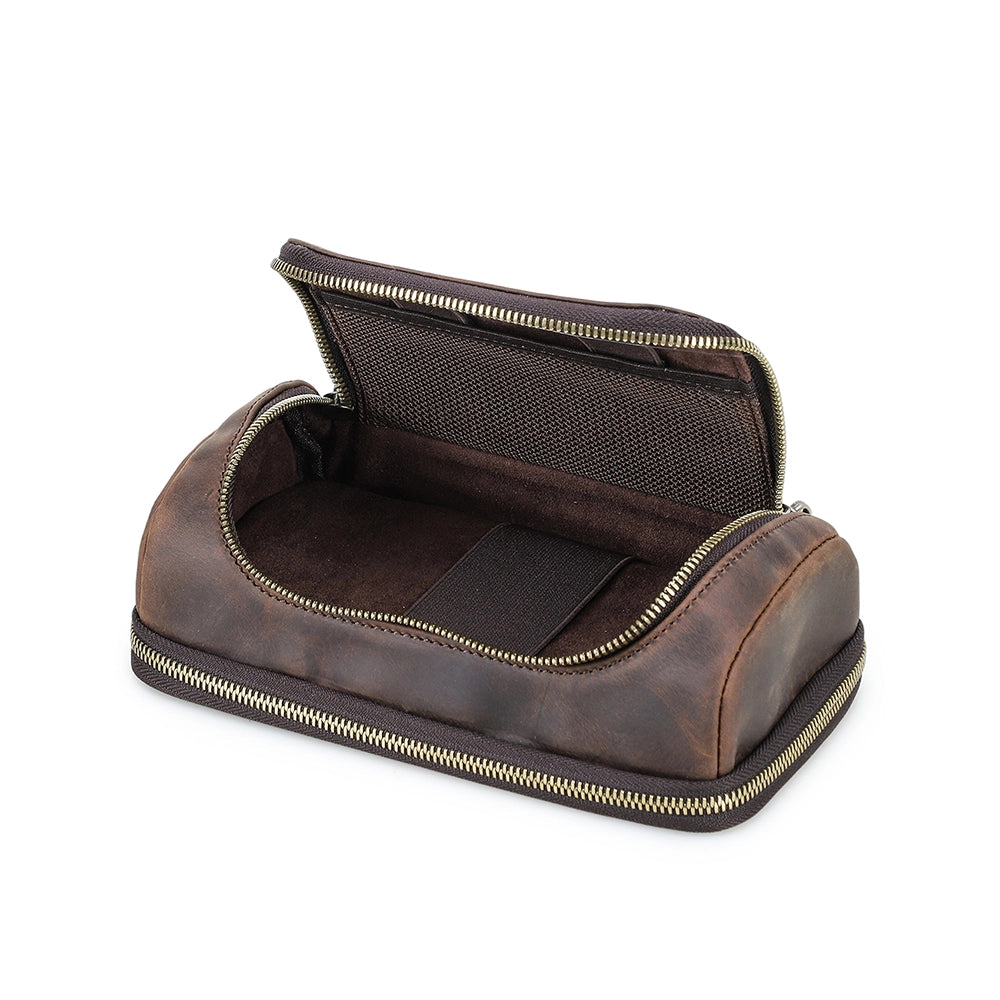 Leather Tech Organizer - Free Monogram