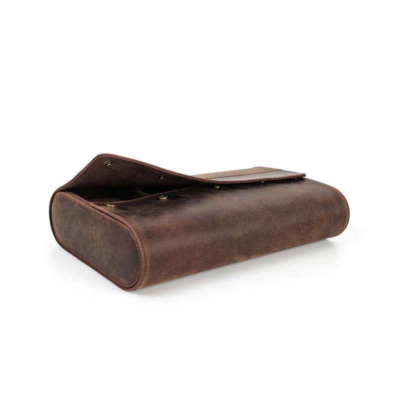 Leather Watch Case For 8 Watches - Free Monogram