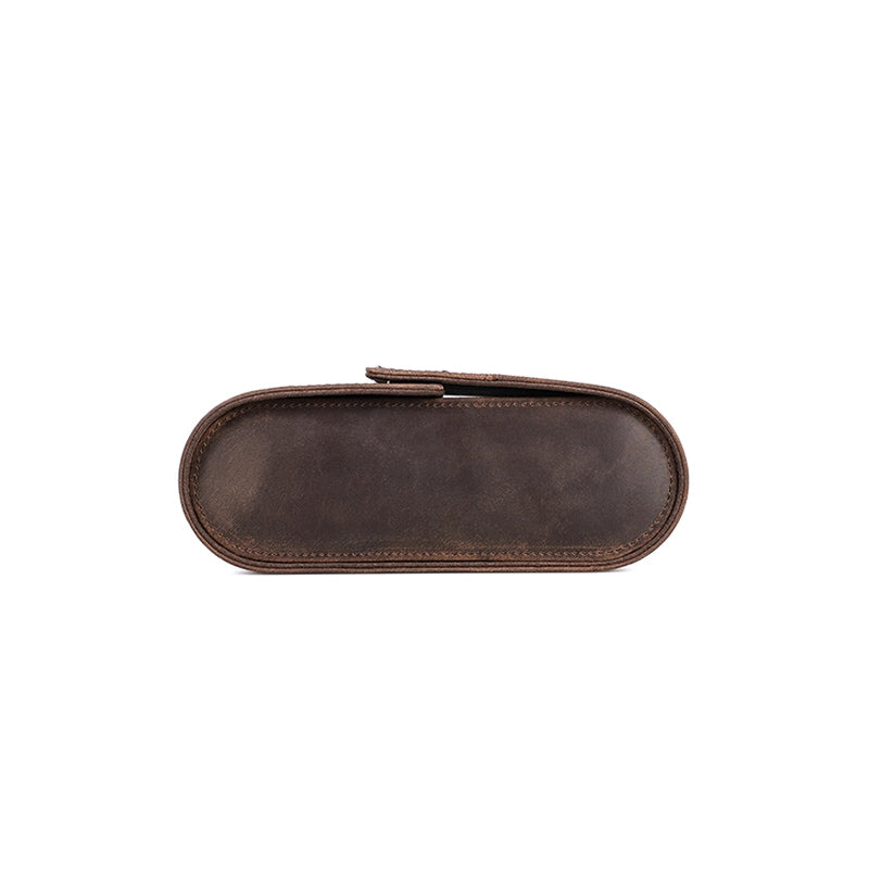 Leather Watch Case For 8 Watches - Free Monogram