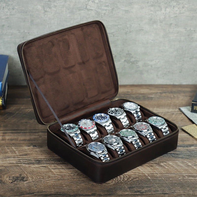 Watch box for 10 watches 2025