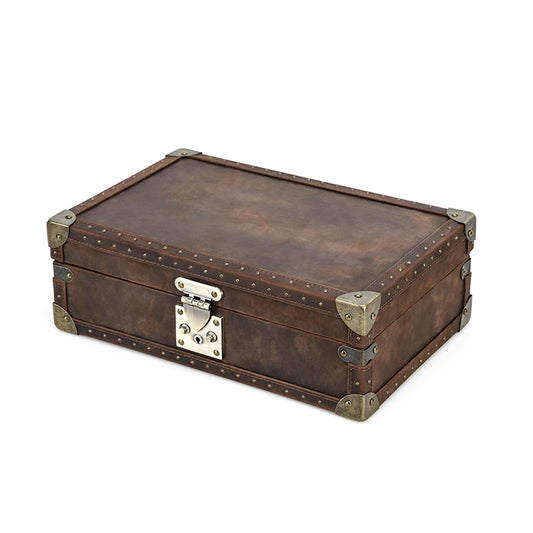 Regent Vintage Leather Watch Trunk – 8 Watch