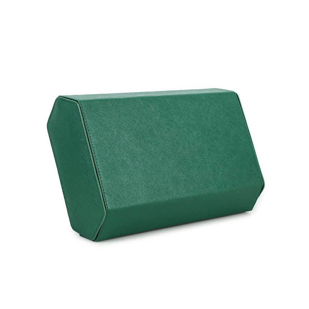 Saffiano Leather Watch Case For 8 Watches - Free Monogram