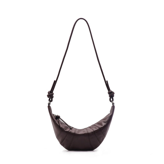 Vegetable Tanned Leather Crossbody Sling Bag