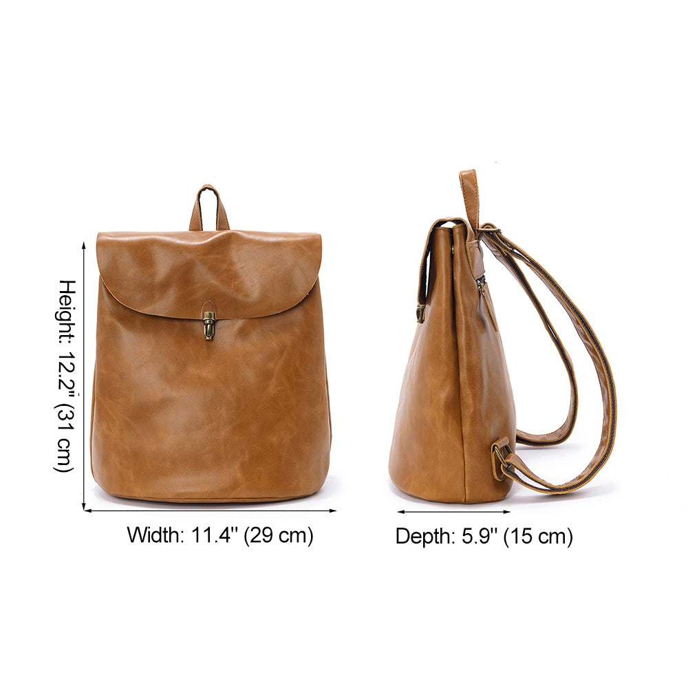 Women's Leather Backpack Purse