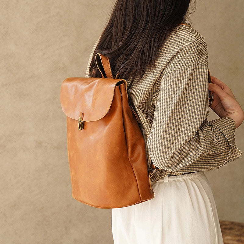 Women's Leather Backpack Purse