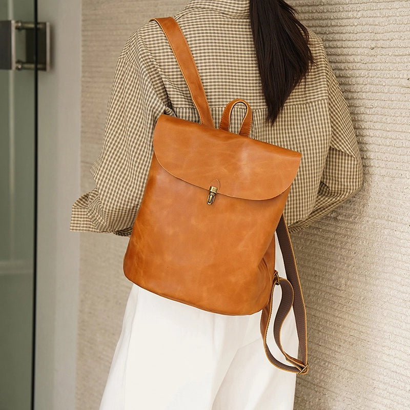 Women's Leather Backpack Purse